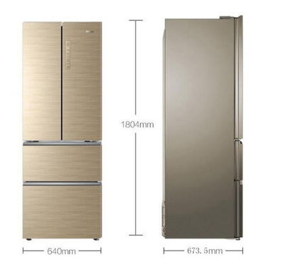 海尔 331升对开四门冰箱 智能双变频 风冷无霜 家用多门电 海尔 331升对开四门冰箱 智能双变频 风冷无霜 家用多门电