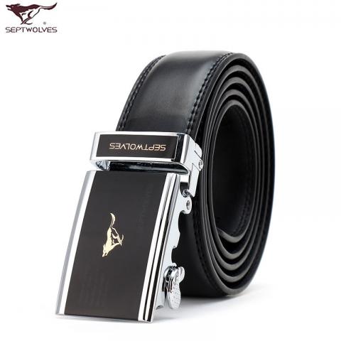 七匹狼SEPTWOLVES男士腰带自动扣皮带WA2...